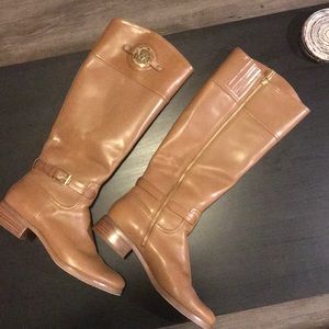 Leather Michael Kors boots